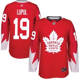 Wholesale Cheap Adidas Maple Leafs #19 Joffrey Lupul Red Team Canada Authentic Stitched Youth NHL Jersey