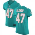 Wholesale Cheap Nike Dolphins #47 Kiko Alonso Aqua Green Team Color Men's Stitched NFL Vapor Untouchable Elite Jersey