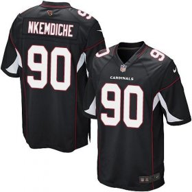 Wholesale Cheap Nike Cardinals #90 Robert Nkemdiche Black Alternate Youth Stitched NFL Elite Jersey