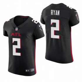 Cheap Atlanta Falcons #2 Matt Ryan Nike Men\'s Black Team Color Men\'s Stitched NFL 2020 Vapor Untouchable Elite Jersey