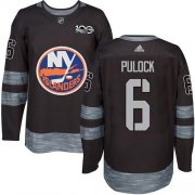 Wholesale Cheap Adidas Islanders #6 Ryan Pulock Black 1917-2017 100th Anniversary Stitched NHL Jersey