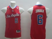 Wholesale Cheap Los Angeles Clippers #6 DeAndre Jordan Revolution 30 Swingman Red Jersey