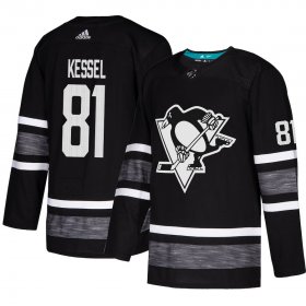 Wholesale Cheap Adidas Penguins #81 Phil Kessel Black 2019 All-Star Game Parley Authentic Stitched NHL Jersey