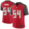 Wholesale Cheap Nike Buccaneers #54 Lavonte David Red Team Color Men's Stitched NFL Vapor Untouchable Limited Jersey