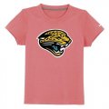 Wholesale Cheap Jacksonville Jaguars Sideline Legend Authentic Logo Youth T-Shirt Pink
