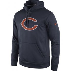 Wholesale Cheap Chicago Bears Nike Practice Performance Pullover Hoodie Navy