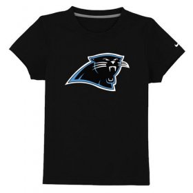 Wholesale Cheap Carolina Panthers Sideline Legend Authentic Logo Youth T-Shirt Black