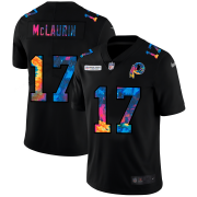 Cheap Washington Redskins #17 Terry McLaurin Men's Nike Multi-Color Black 2020 NFL Crucial Catch Vapor Untouchable Limited Jersey