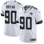 Wholesale Cheap Nike Jaguars #90 Taven Bryan White Men's Stitched NFL Vapor Untouchable Limited Jersey