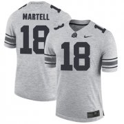 Wholesale Cheap Ohio State Buckeyes 18 Tate Martell Gray College Football Jersey