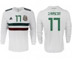 Wholesale Cheap Mexico #17 J.Rascon Away Long Sleeves Soccer Country Jersey
