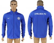 Wholesale Cheap Chelsea Soccer Jackets Blue
