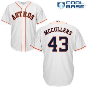 Wholesale Cheap Astros #43 Lance McCullers White Cool Base Stitched Youth MLB Jersey