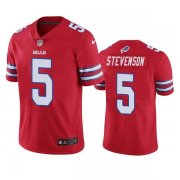 Wholesale Cheap Men's Buffalo Bills #5 Marquez Stevenson Red Vapor Untouchable Limited Stitched Jersey