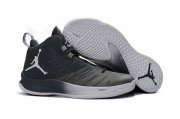 Wholesale Cheap Air Jordan Super Fly 5 X Shoes Black/Grey