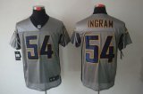 Wholesale Cheap Nike Chargers #54 Melvin Ingram Grey Shadow Men's Stitched NFL Elite Jersey