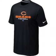 Wholesale Cheap Nike Chicago Bears Big & Tall Critical Victory NFL T-Shirt Black