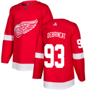Wholesale Cheap Men's Detroit Red Wings #93 Alex DeBrincat Red Stitched Jersey