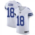 Wholesale Cheap Nike Cowboys #18 Randall Cobb White Men's Stitched NFL Vapor Untouchable Elite Jersey