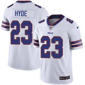 Wholesale Cheap Nike Bills #23 Micah Hyde White Men\'s Stitched NFL Vapor Untouchable Limited Jersey