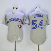 Wholesale Cheap Blue Jays #54 Roberto Osuna Grey Flexbase Authentic Collection Stitched MLB Jersey