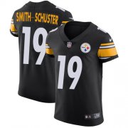 Wholesale Cheap Nike Steelers #19 JuJu Smith-Schuster Black Team Color Men's Stitched NFL Vapor Untouchable Elite Jersey