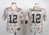 Wholesale Cheap Nike Steelers #12 Terry Bradshaw Camo Men's Stitched NFL Elite USMC Jersey