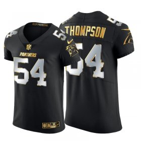 Wholesale Cheap Carolina Panthers #54 Shaq Thompson Men\'s Nike Black Edition Vapor Untouchable Elite NFL Jersey