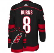 Wholesale Cheap Men's Carolina Hurricanes #8 Brent Burns Black Stitched Jersey