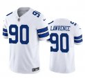 Wholesale Cheap Men's Dallas Cowboys #90 Demarcus Lawrence White 2023 F.U.S.E. Vapor Limited Stitched Football Jersey