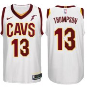 Wholesale Cheap Nike NBA Cleveland Cavaliers #13 Tristan Thompson Jersey 2017-18 New Season White Jersey