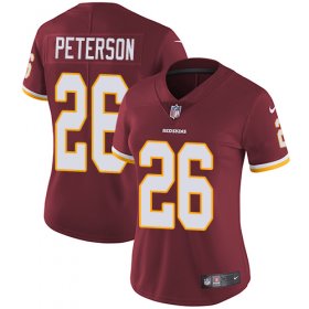 Wholesale Cheap Nike Redskins #26 Adrian Peterson Burgundy Red Team Color Women\'s Stitched NFL Vapor Untouchable Limited Jersey