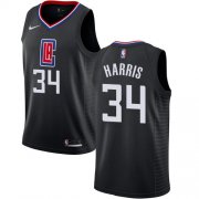 Wholesale Cheap Nike Clippers #34 Tobias Harris Black NBA Swingman Statement Edition Jersey