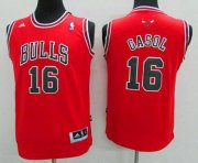Cheap Youth Chicago Bulls #16 Pau Gasol Red Jersey