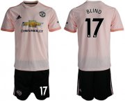 Wholesale Cheap Manchester United #17 Blind Away Soccer Club Jersey