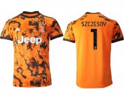 Wholesale Cheap Men 2020-2021 club Juventus Second away aaa version 1 orange Soccer Jerseys