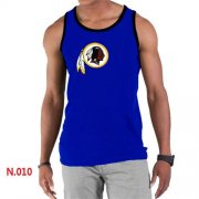 Wholesale Cheap Men's Nike NFL Washington Redskins Sideline Legend Authentic Logo Tank Top Blue