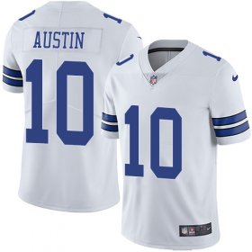 Wholesale Cheap Nike Cowboys #10 Tavon Austin White Men\'s Stitched NFL Vapor Untouchable Limited Jersey