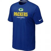 Wholesale Cheap Nike Green Bay Packers Big & Tall Critical Victory NFL T-Shirt Blue