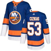 Wholesale Cheap Adidas Islanders #53 Casey Cizikas Royal Blue Home Authentic Stitched NHL Jersey