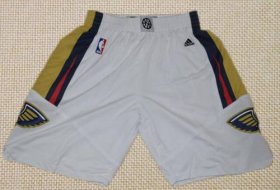 Wholesale Cheap Men\'s New Orleans Pelicans White Basketball Shorts