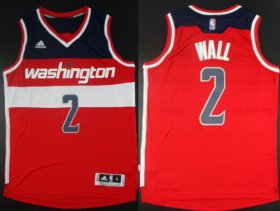 Wholesale Cheap Washington Wizards #2 John Wall Revolution 30 Swingman 2014 New Red Jersey