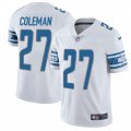 Wholesale Cheap Nike Lions #27 Justin Coleman White Men's Stitched NFL Vapor Untouchable Limited Jersey