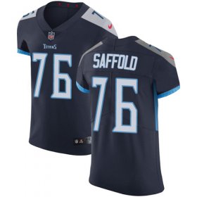 Wholesale Cheap Nike Titans #76 Rodger Saffold Navy Blue Team Color Men\'s Stitched NFL Vapor Untouchable Elite Jersey