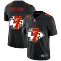 Wholesale Cheap Kansas City Chiefs #7 Harrison Butker Men's Nike Team Logo Dual Overlap Limited NFL Jersey Black