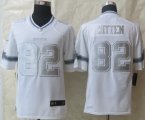 Wholesale Cheap Nike Cowboys #82 Jason Witten White Men's Stitched NFL Limited Platinum Jersey