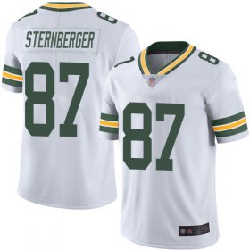 Wholesale Cheap Nike Packers #87 Jace Sternberger White Men\'s Stitched NFL Vapor Untouchable Limited Jersey