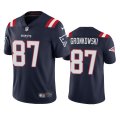 Wholesale Cheap New England Patriots #87 Rob Gronkowski Men's Nike Navy 2020 Vapor Limited Jersey