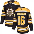 Wholesale Cheap Adidas Bruins #16 Derek Sanderson Black Home Authentic Stitched NHL Jersey