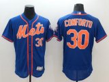 Wholesale Cheap Mets #30 Michael Conforto Blue Flexbase Authentic Collection Stitched MLB Jersey